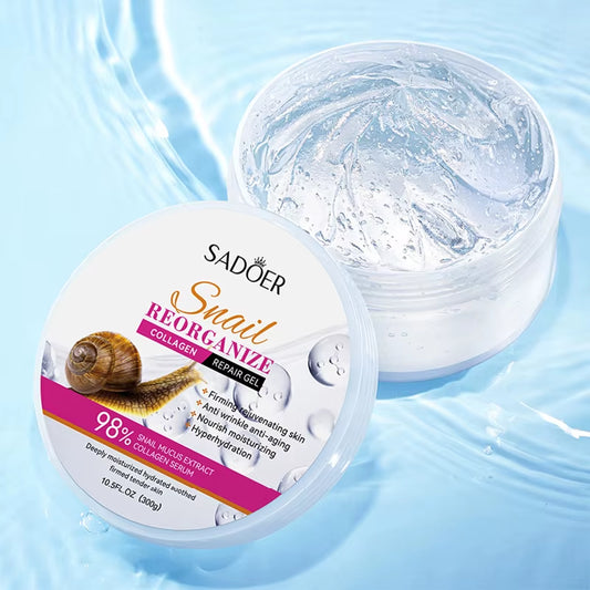 SADOER Snail Collagen Face Cream Gel | Firming | Repair | Brightening | Moisturizing!